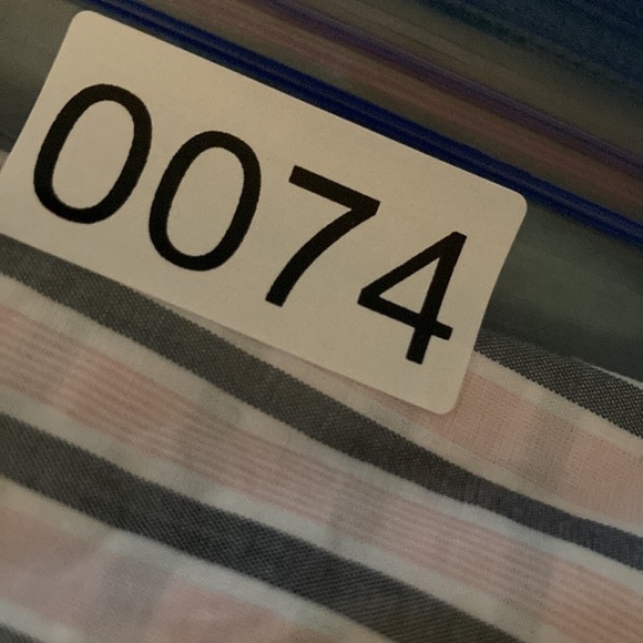 Lane Bryant NWT Button Front Essential Shirt Sz 22 Pink Black Work Preppy Office - Picture 15 of 16